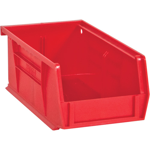 Hook-On Bins, 4" W x 3" H x 7" D, Red, 10 lbs. Capacity Seagulf Marine Industries Inc.