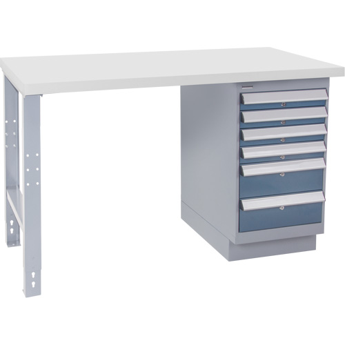 Industrial Duty Workbench, 30" W x 72" D x 34" H, 1000 lbs. Capacity Seagulf Marine Industries Inc.