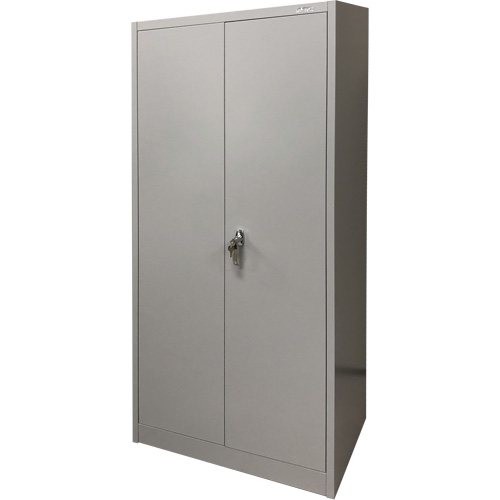 Armoire de rangement, Acier, 4 Tablettes, 66" h x 30" la x 15" P, Gris Seagulf Marine Industries Inc.