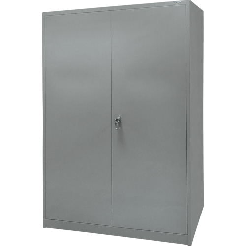 Armoire de rangement, Acier, 4 Tablettes, 78" h x 48" la x 24" P, Gris Seagulf Marine Industries Inc.