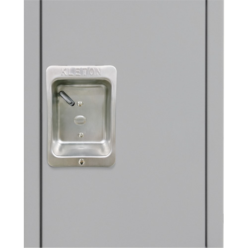 Lockers, 3 -tier, 12" x 18" x 86", Steel, Grey, Knocked Down Seagulf Marine Industries Inc.