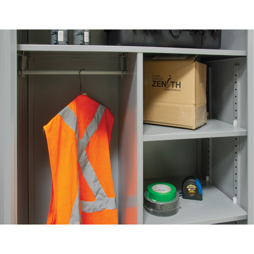 Armoire de rangement combin&eacute;e, 36" la x 18" p x 72" h, Gris Seagulf Marine Industries Inc.