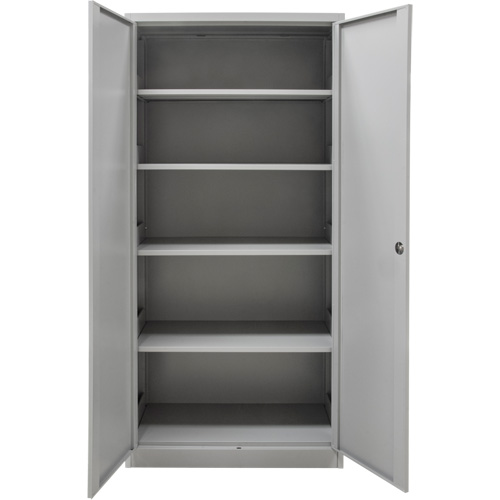 Armoires de rangement Hi-Boy, Acier, 4 Tablettes, 72" h x 36" la x 18" P, Gris Seagulf Marine Industries Inc.