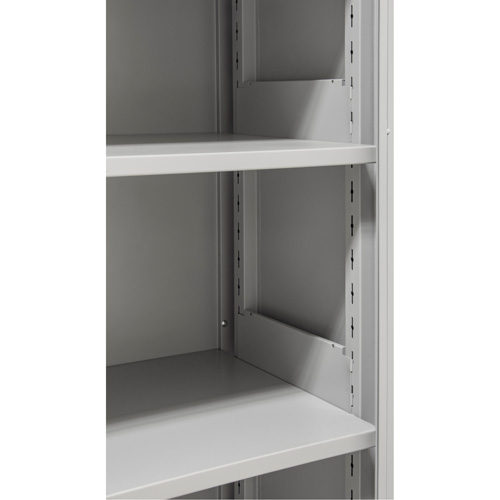 Armoires de rangement Hi-Boy, Acier, 4 Tablettes, 72" h x 36" la x 18" P, Gris Seagulf Marine Industries Inc.