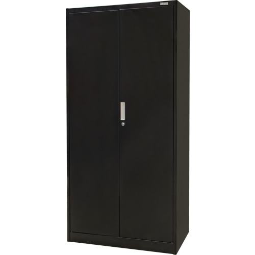 Hi-Boy Storage Cabinet, Steel, 4 Shelves, 72" H x 36" W x 18" D, Black Seagulf Marine Industries Inc.