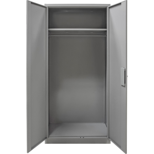 Armoire garde-robe, Acier, 36" la x 18" p x 72" h, Gris Seagulf Marine Industries Inc.