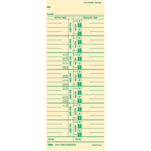 Time Cards Seagulf Marine Industries Inc.