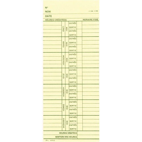 Time Cards Seagulf Marine Industries Inc.
