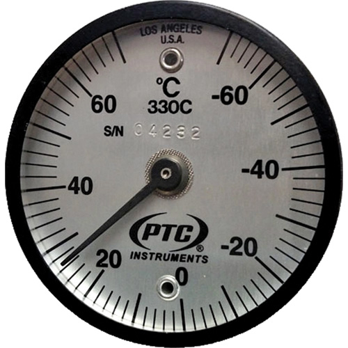 Thermom&egrave;tre de surface magn&eacute;tique, Contact, Analogique, -56.7-21.1°F (-70-70°C) Seagulf Marine Industries Inc.