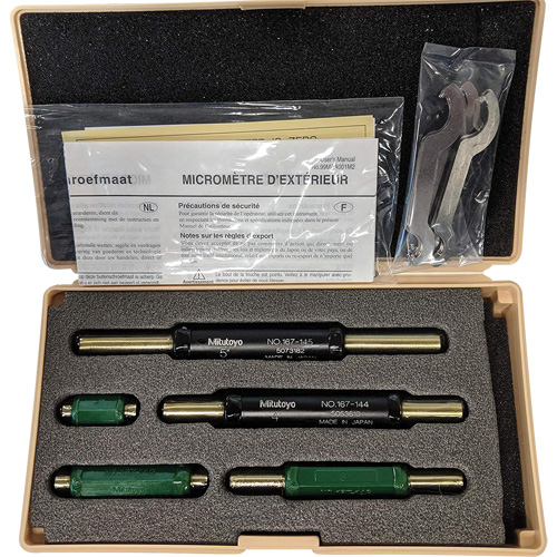 5-Piece Micrometer Pin Setting Standard Set Seagulf Marine Industries Inc.