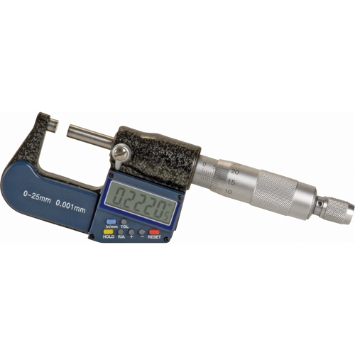 Electronic Digital Micrometer, 0 - 1" (0 - 25 mm) Range, 0.00005" (0.00127 mm) Resolution Seagulf Marine Industries Inc.