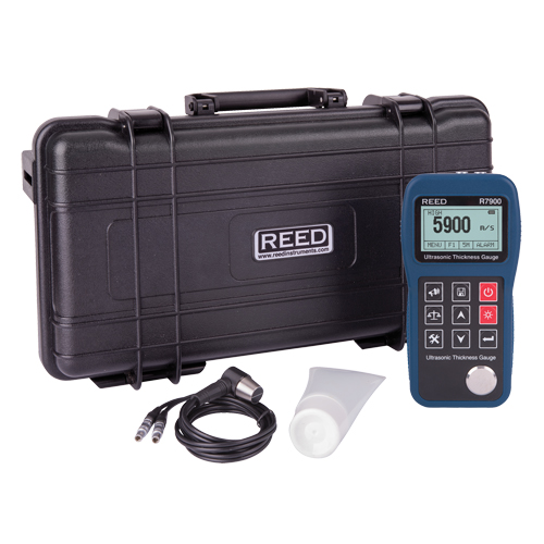 Ultrasonic Thickness Gauge, Digital Display, Ultrasound, 0.03" - 15.7" (0.65 mm - 400 mm) Range Seagulf Marine Industries Inc.