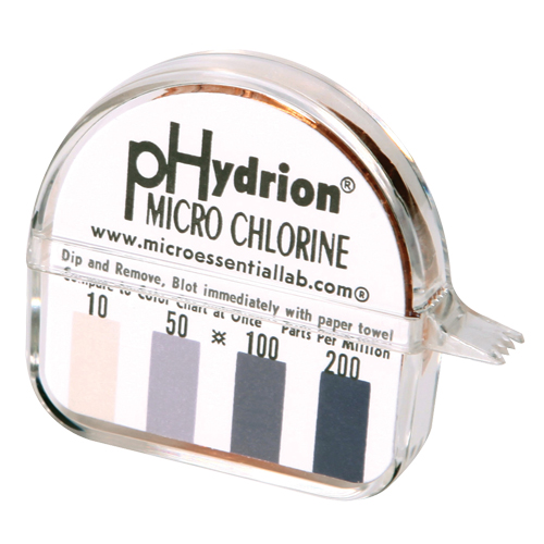 Papier r&eacute;actif Hydrion Chlorine Phydrion CM-240 Seagulf Marine Industries Inc.