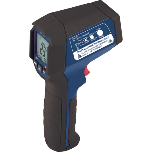 Thermom&egrave;tre &agrave; infrarouge, -31°- 1202° F ( -35° - 650° C ), 12:1, &eacute;missivit&eacute; Ajustable Seagulf Marine Industries Inc.