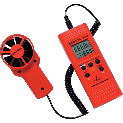 TMA10A Anemometer Thermometer, Not Data Logging, 0.4 - 25 m/sec Air Velocity Range Seagulf Marine Industries Inc.