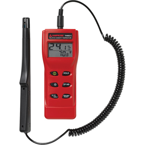 THWD-5 Relative Humidity & Temperature Meter, 0% - 100% RH, 14°- 140° F ( -10° - 60° C ) Seagulf Marine Industries Inc.