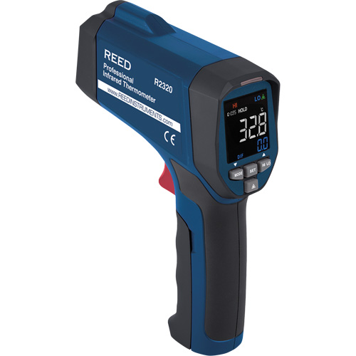 Thermom&egrave;tre &agrave; infrarouge professionnel, -26 - 1472° F ( -32 - 800° C ), 30:1, &eacute;missivit&eacute; Ajustable Seagulf Marine Industries Inc.