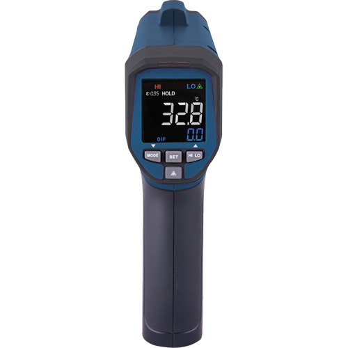 Thermom&egrave;tre &agrave; infrarouge professionnel, -26 - 1472° F ( -32 - 800° C ), 30:1, &eacute;missivit&eacute; Ajustable Seagulf Marine Industries Inc.