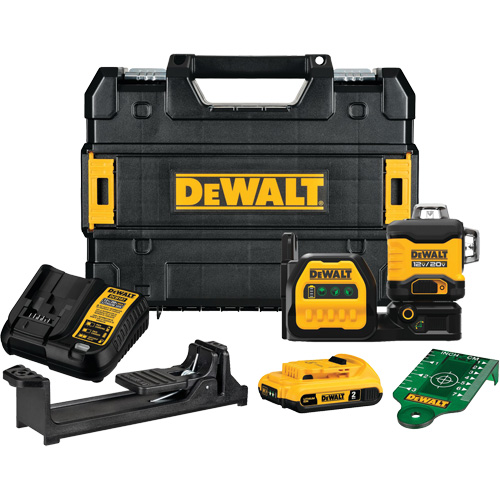 Trousse de laser vert sans fil 20 V Max* 3x360 Seagulf Marine Industries Inc.
