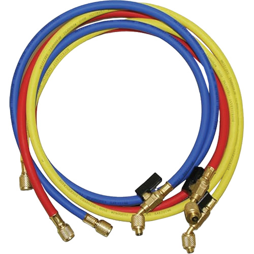 Ball Valve Refrigerant Charging Hoses with 1/4" SAE fittings Seagulf Marine Industries Inc.