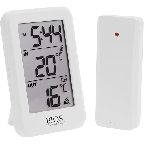 Wireless Indoor/Outdoor Thermometer, Non-Contact, Digital, -40-158°F (-40-70°C) Seagulf Marine Industries Inc.