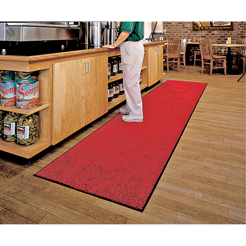 Tapis ColorStar, Essuie-pieds, 3' x 5' x 3/8", Rouge/noir Seagulf Marine Industries Inc.