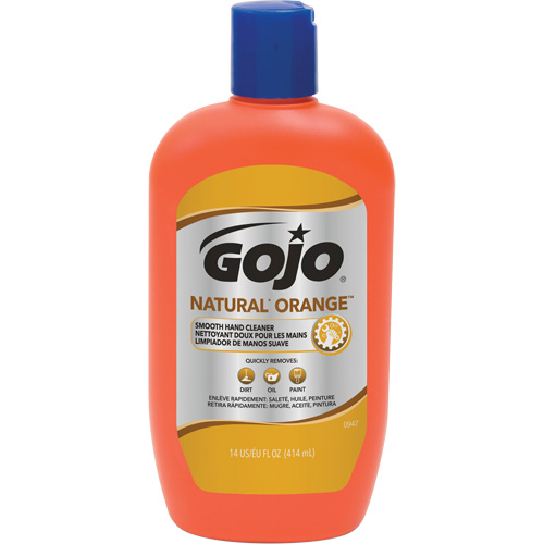 Nettoyant &agrave; mains Natural Orange, Cr&egrave;me, 414 ml, Bouteille, Agrumes/Orange Seagulf Marine Industries Inc.
