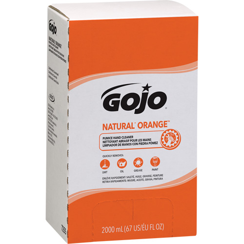 Nettoyant &agrave; mains Pro TDX 2000 Natural Orange, Pierre ponce, 2 L, Recharge, Agrumes/Orange Seagulf Marine Industries Inc.