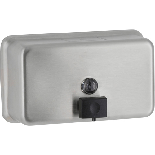 Surface-Mounted Horizontal Soap Dispenser, Push, 1200 ml Capacity Seagulf Marine Industries Inc.
