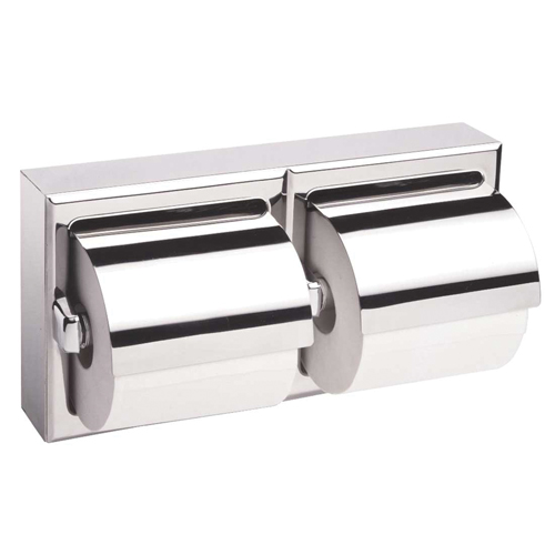 Two-Roll Toilet Paper Dispenser with Hoods, Multiple Roll Capacity Seagulf Marine Industries Inc.