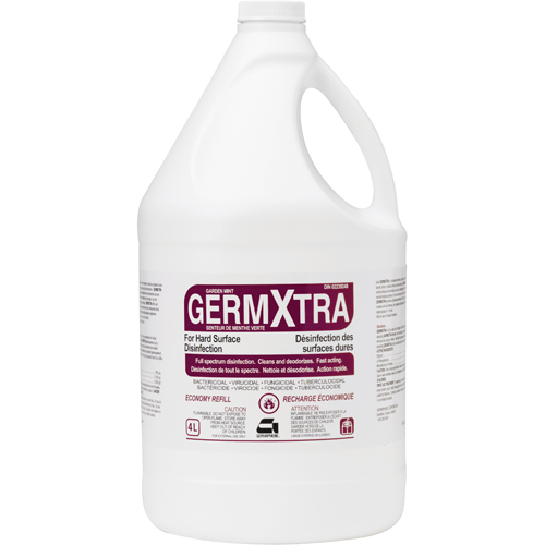 D&eacute;sinfectant Germxtra pour surfaces dures, 4 L, Cruche Seagulf Marine Industries Inc.