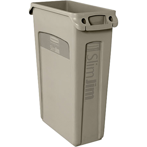 Slim Jim&reg; Container with Venting Channels, Plastic, 23 US gal. Seagulf Marine Industries Inc.