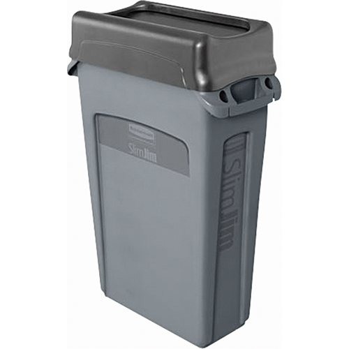Slim Jim&reg; Container with Venting Channels, Plastic, 23 US gal. Seagulf Marine Industries Inc.