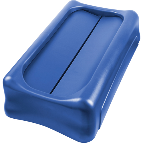 Slim Jim&reg; Waste Receptacle Lid, Swing Lid, Plastic, Fits Container Size: 22" x 11" Seagulf Marine Industries Inc.