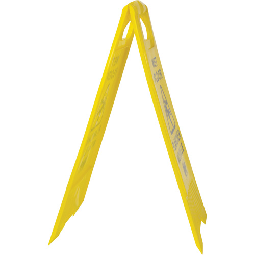 Panneau d'avertissement "Plancher mouill&eacute;", Bilingue avec pictogramme Seagulf Marine Industries Inc.