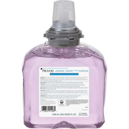 Savon pour les mains aux canneberges avec hydratants am&eacute;lior&eacute;s pour distributeur PROVON TFX, Mousse, 1200 ml, Parfum&eacute; Seagulf Marine Industries Inc.
