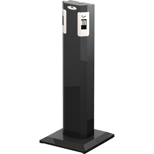 Pedestal Ashtray, Free-Standing, Metal, 1.6 US gal. Capacity, 41-1/2" Height Seagulf Marine Industries Inc.