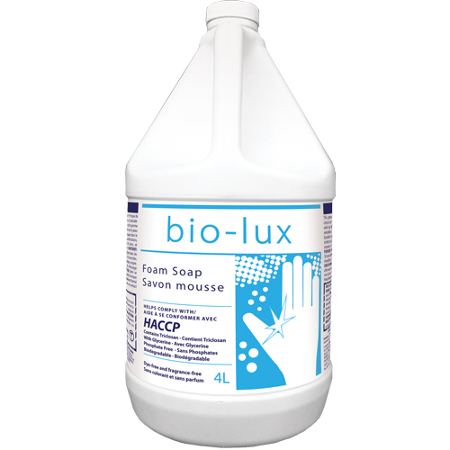 Bio-Lux Antimicrobial Soap, Foam, 4 L, Unscented Seagulf Marine Industries Inc.