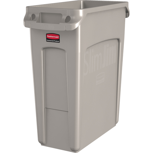 Slim Jim&reg; Vented Containers, Deskside, Polyethylene, 16 US gal. Seagulf Marine Industries Inc.