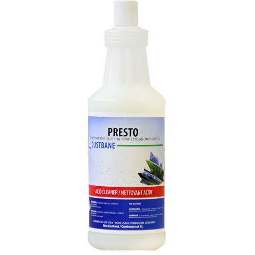 Nettoyant d&eacute;sinfectant &agrave; cuvettes Presto, 1 L, Bouteille Seagulf Marine Industries Inc.