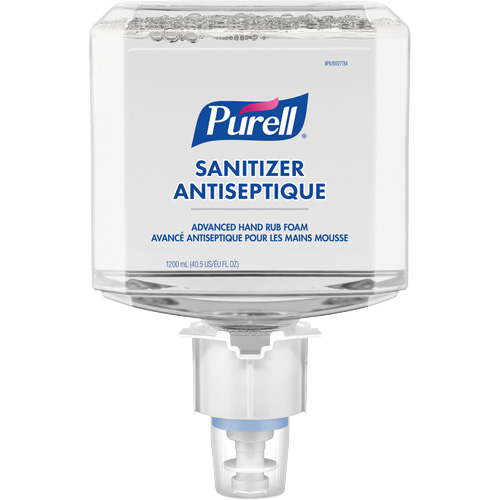 ES6 Advanced Foam Hand Sanitizer, 1200 ml, Cartridge Refill, 70% Alcohol Seagulf Marine Industries Inc.