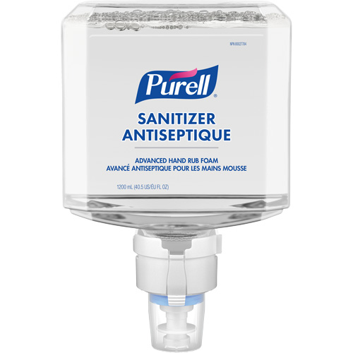 D&eacute;sinfectant pour les mains avanc&eacute; en mousse ES8, 1200 ml, Cartouche de recharge, 70 % alcool Seagulf Marine Industries Inc.