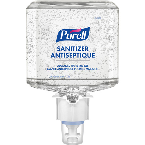 Gel d&eacute;sinfectant avanc&eacute; pour les mains ES6, 1200 ml, Cartouche de recharge, 70 % alcool Seagulf Marine Industries Inc.