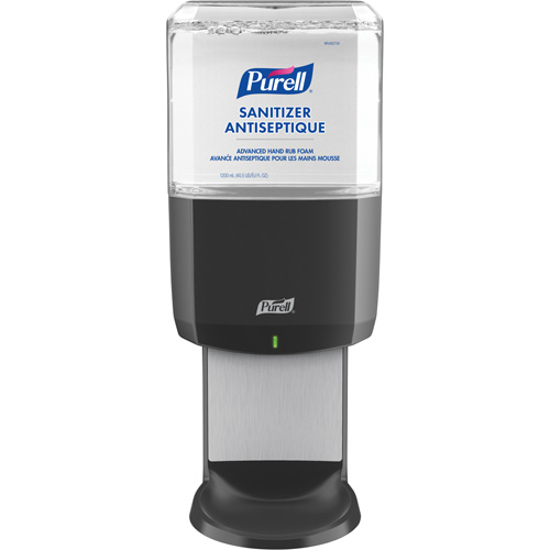 Distributeur de d&eacute;sinfectant pour les mains ES8, Sans contact, Cap. 1200 ml Seagulf Marine Industries Inc.