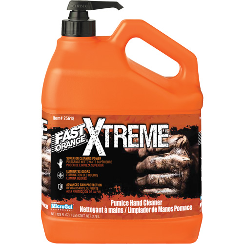 Xtreme Professional Grade Hand Cleaner, Pumice, 3.78 L, Pump Bottle, Orange Seagulf Marine Industries Inc.