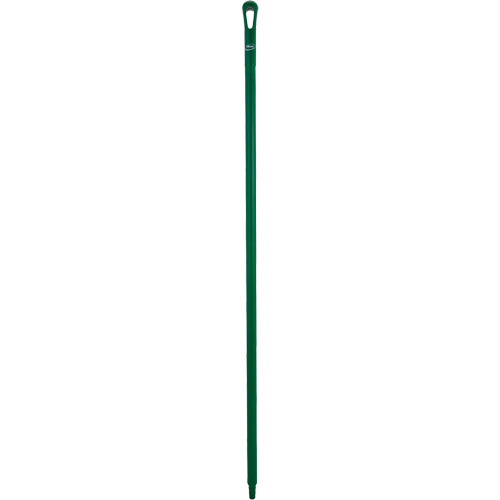 Ultra Hygiene Handle, Broom/Scraper/Squeegee, Green, Ergonomic, 59" L Seagulf Marine Industries Inc.