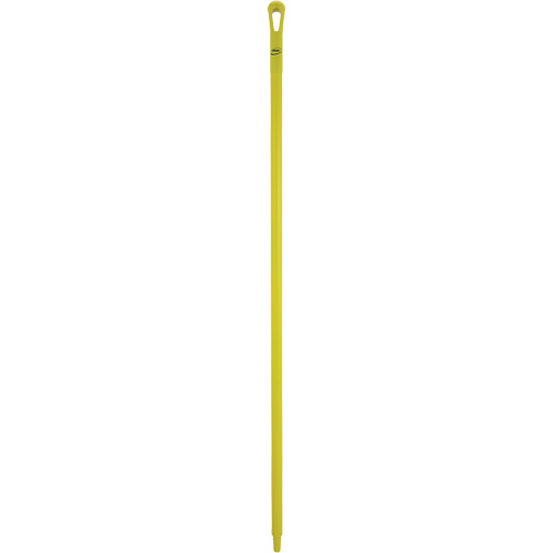 Ultra Hygiene Handle, Broom/Scraper/Squeegee, Yellow, Ergonomic, 59" L Seagulf Marine Industries Inc.
