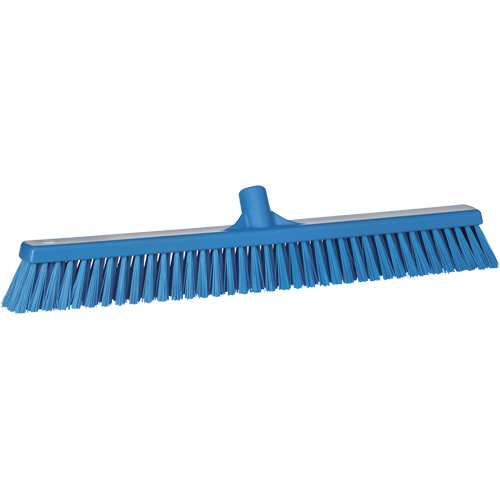 Balai-brosse &agrave; soies combin&eacute;es, Crins Cors&eacute;/Fin, 24", Polyester, Bleu Seagulf Marine Industries Inc.