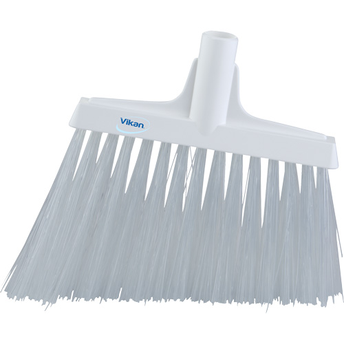 Angle Broom Head, X-Coarse Bristles, 12", Polyester, White Seagulf Marine Industries Inc.