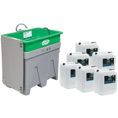 Ensemble de d&eacute;marrage pour lavage de pi&egrave;ces Maxi BIO-CIRCLE, Plastique Seagulf Marine Industries Inc.